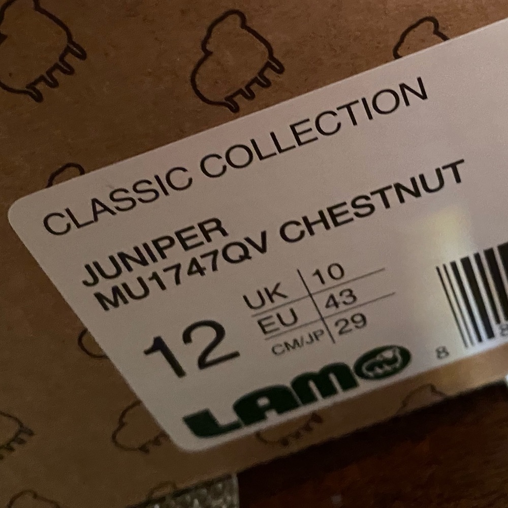 LAMO boots NEW without box